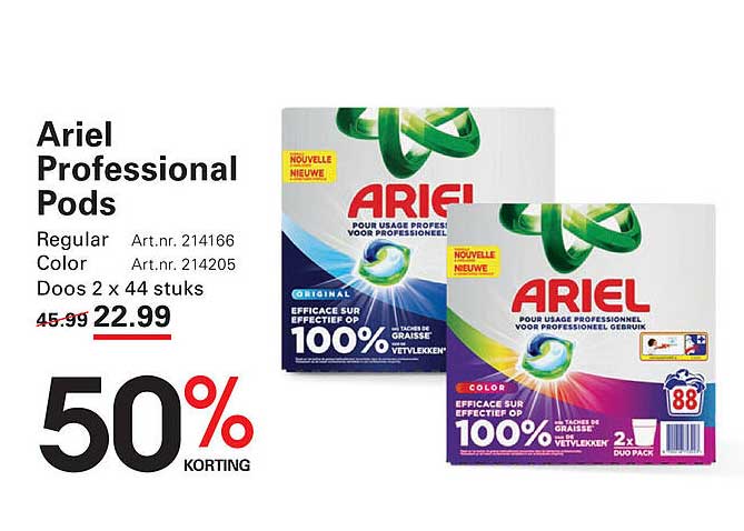 Ariel Professional Pods