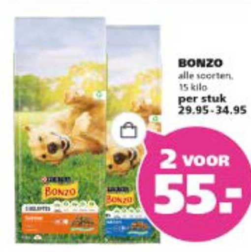 BONZO alle soorten, 15 kilo