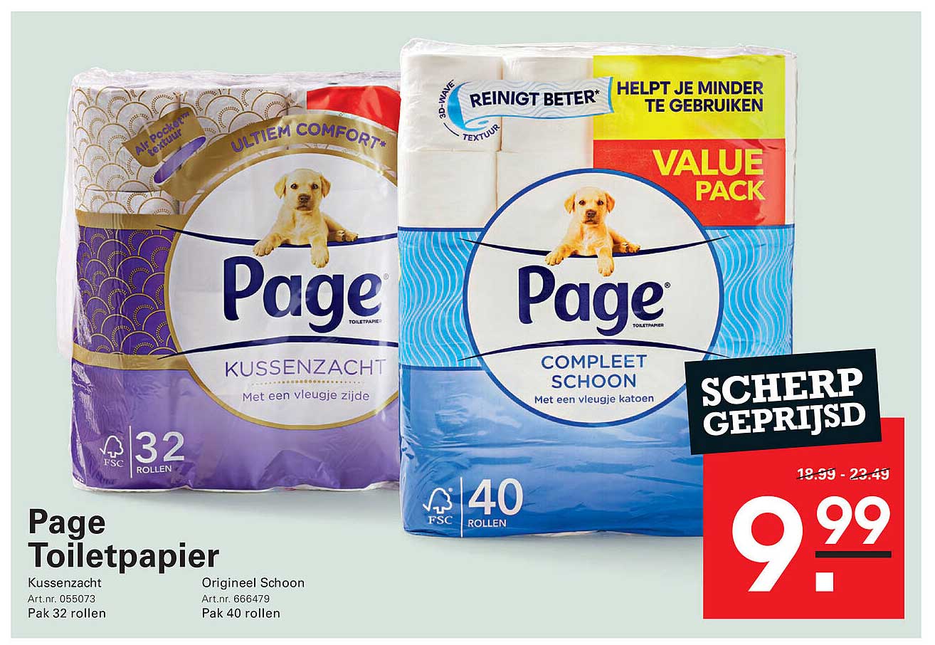 Page Toiletpapier