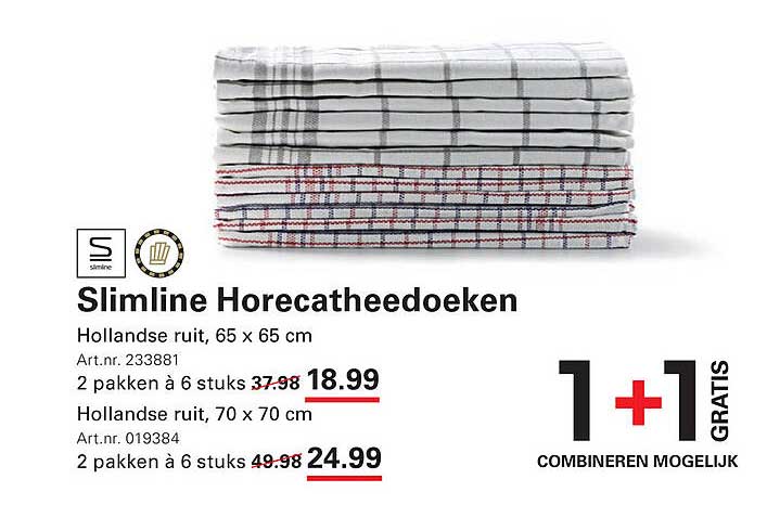 Slimline Horecatheedoeken