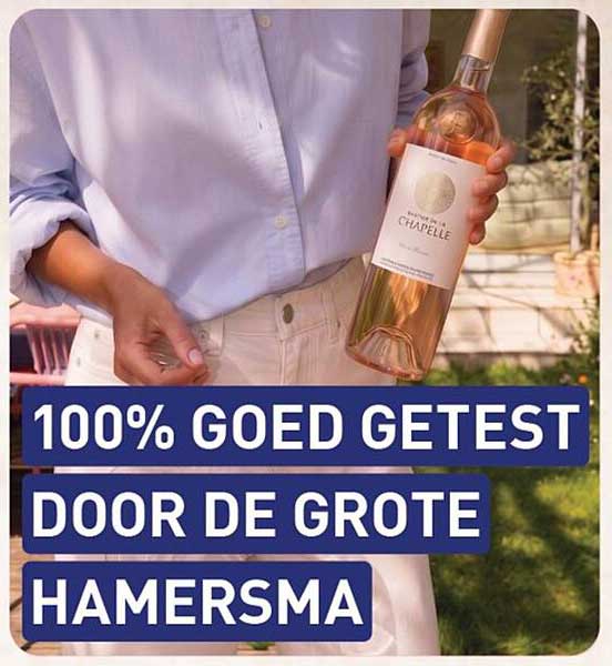 100% GOED GETEST DOOR DE GROTE HAMERSMA