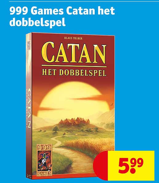 999 Games Catan het dobbelspel