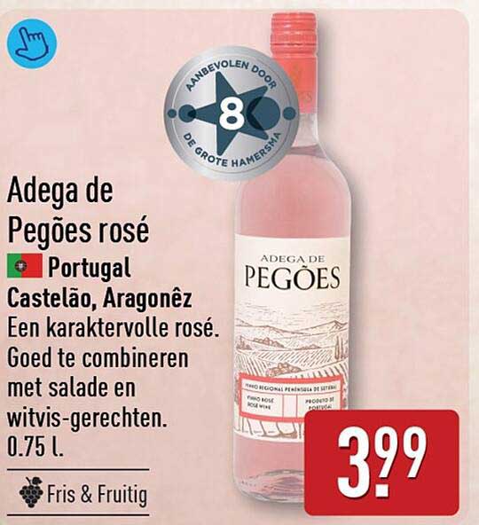 Adega de Pegões rosé Portugal Castelão, Aragonez