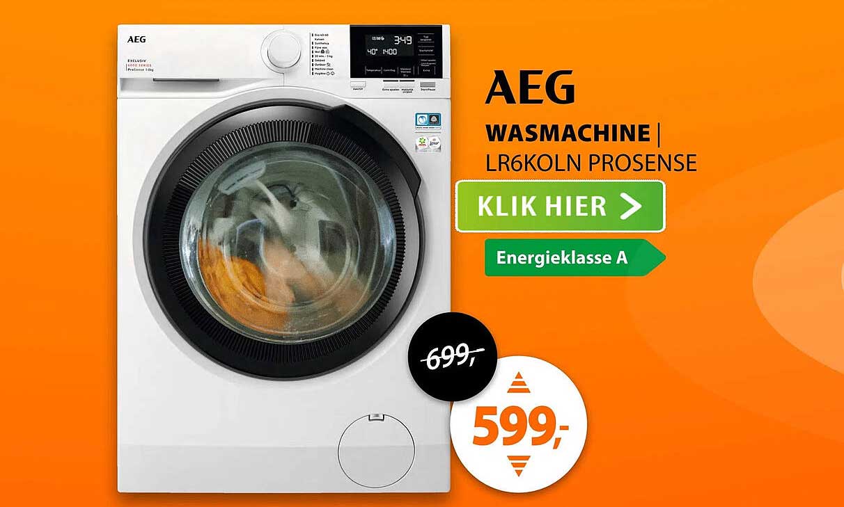 AEG wasmachine LR6KOLN Prosense