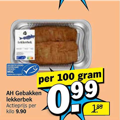 AH Gebakken lekkerbek