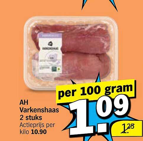AH Varkenshaas 2 stuks