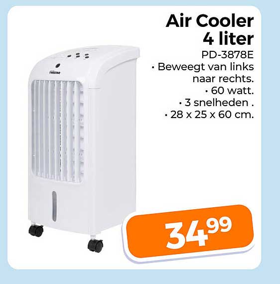 Air Cooler 4 liter PD-3878E