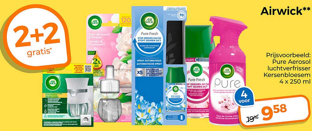 Airwick** 2+2 gratis