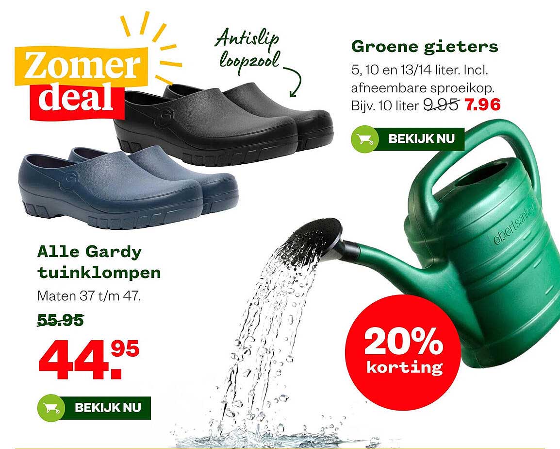 Alle Gardy tuinklommen