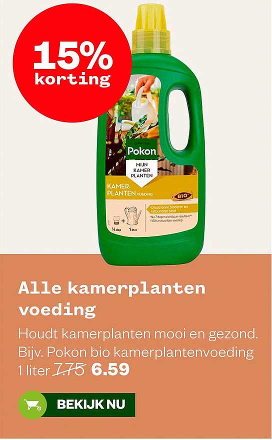 Alle kamerplanten voeding