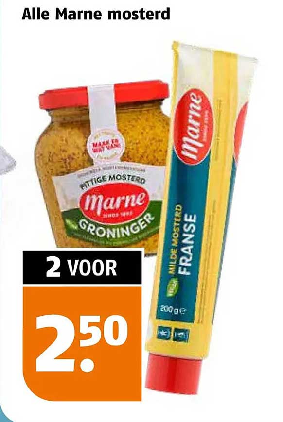 Alle Marne mosterd