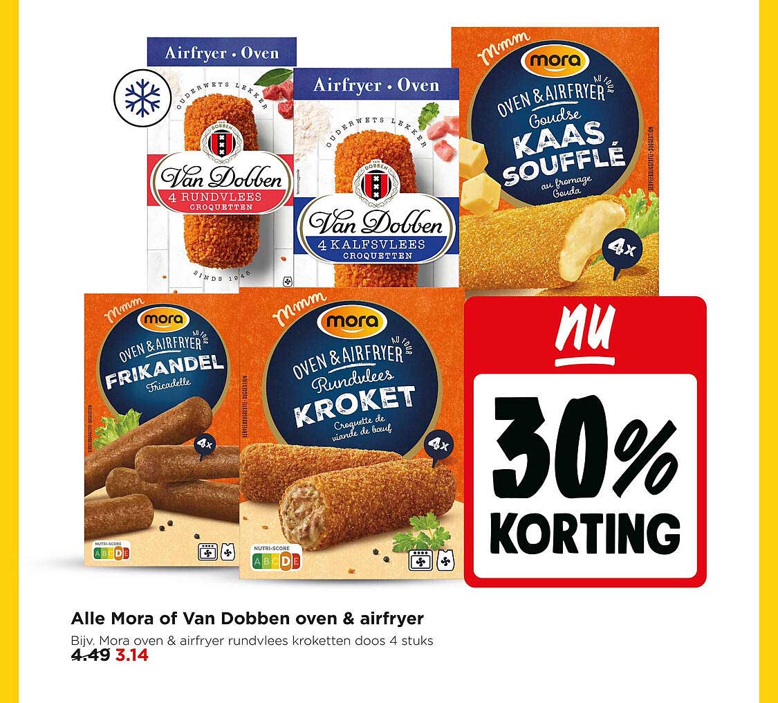 Alle Mora of Van Dobben oven & airfryer 30% korting