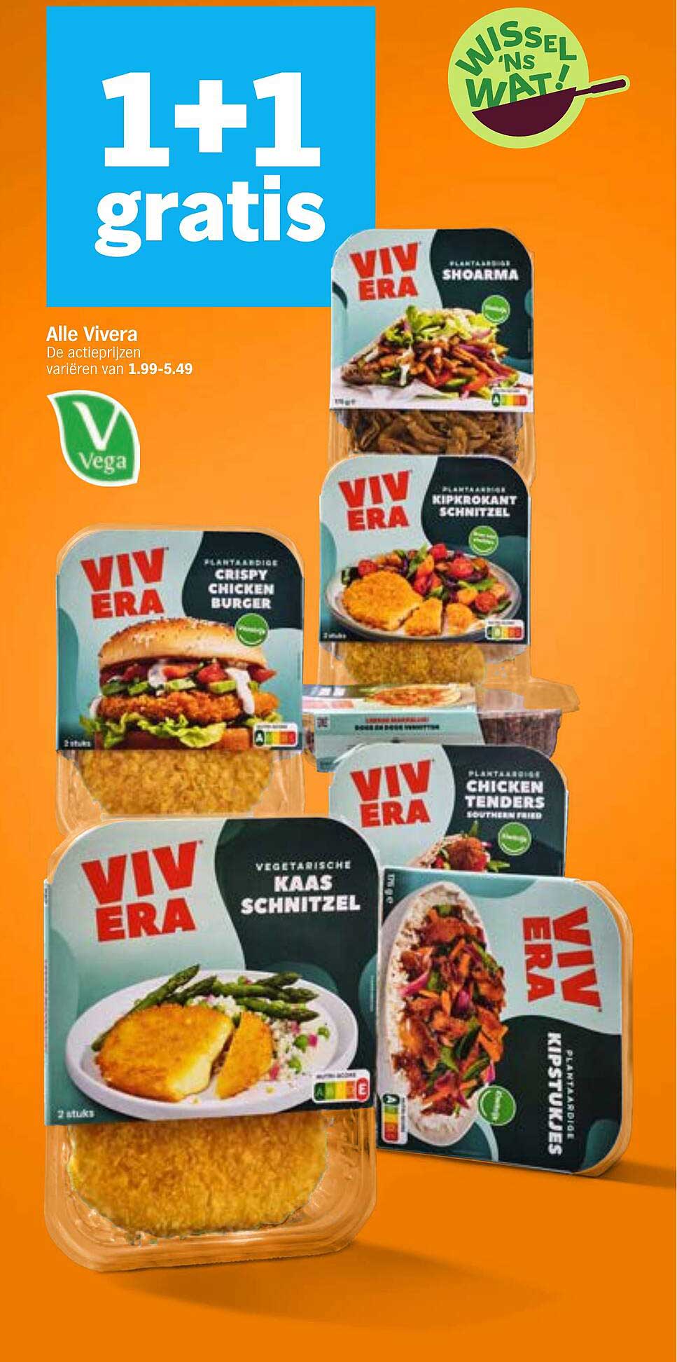 Alle Vivera 1+1 gratis