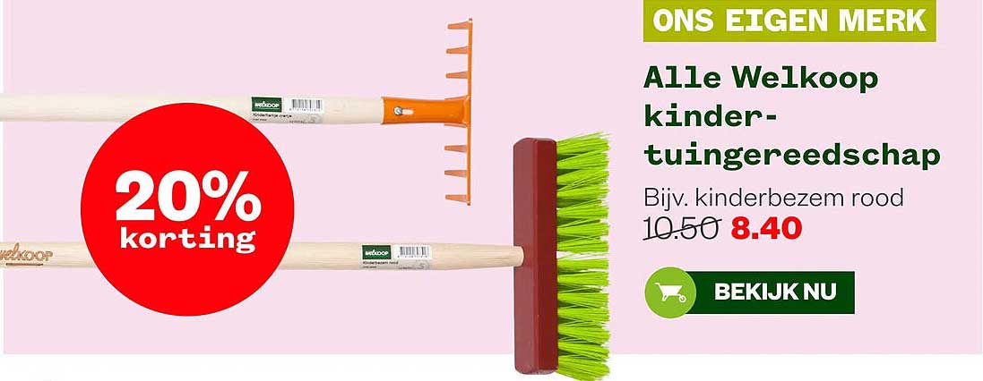 Alle Welkoop kinder-tuingereedschap