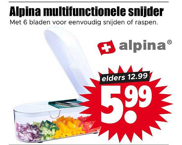 Alpina multifunctionele snijder