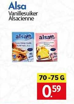 Alsa Vanillesuiker Alsacienne