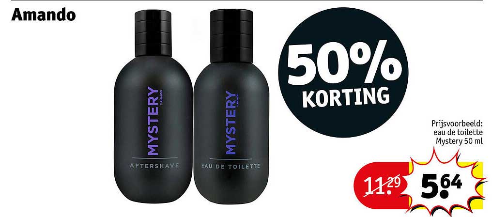 Amando Mystery 50% KORTING
