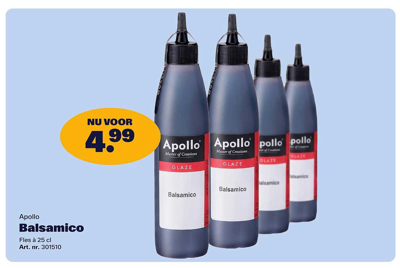 Apollo Balsamico Fles à 25 cl