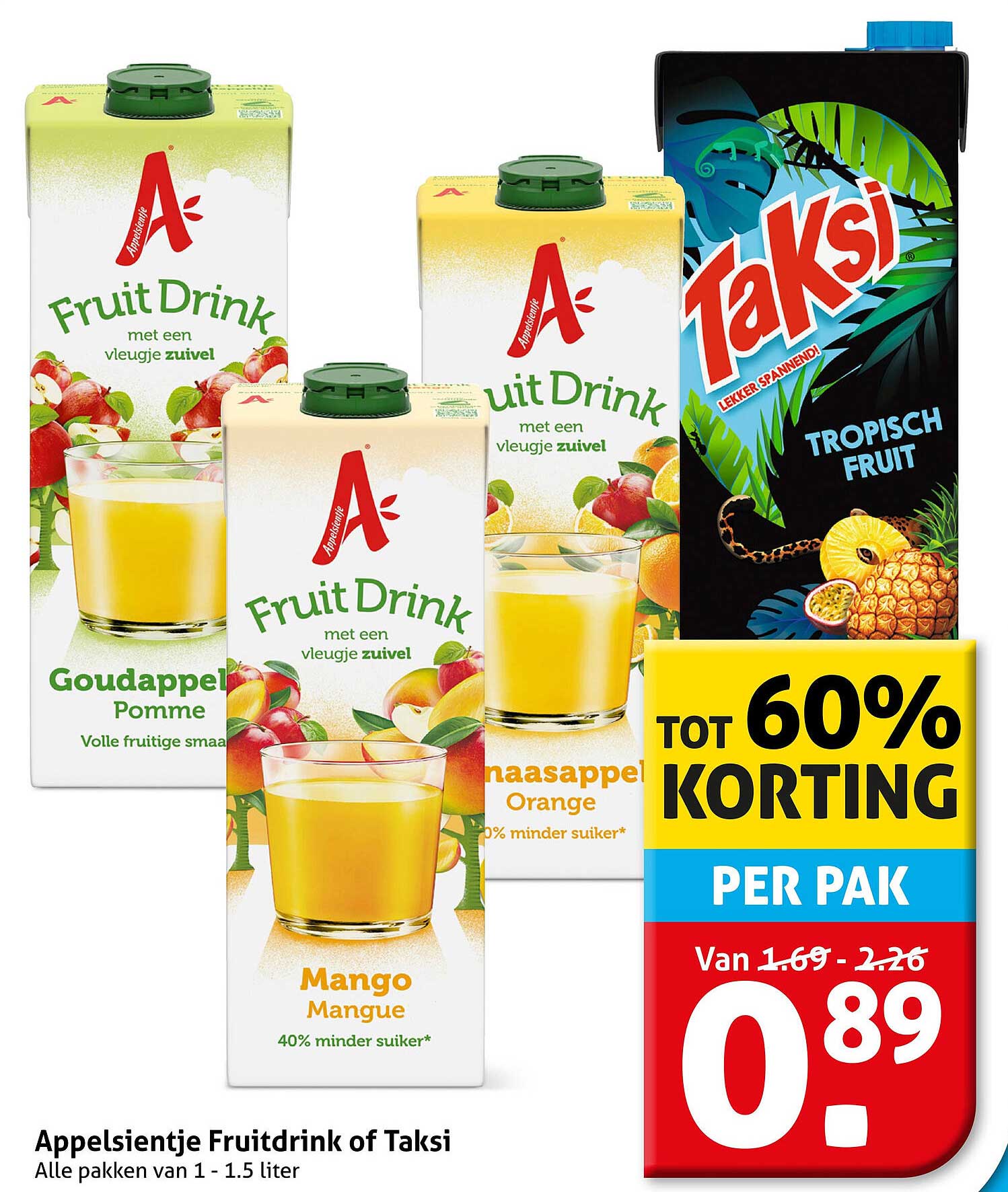 Appelsientje Fruitdrink of Taksi