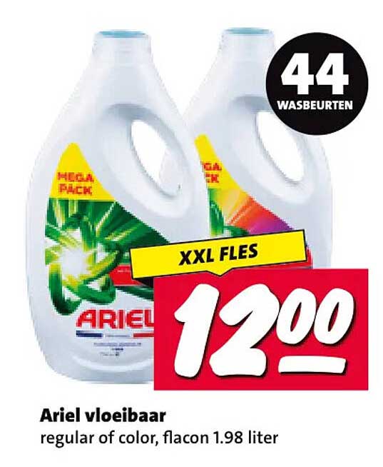 Ariel vloeibaar XXL FLES