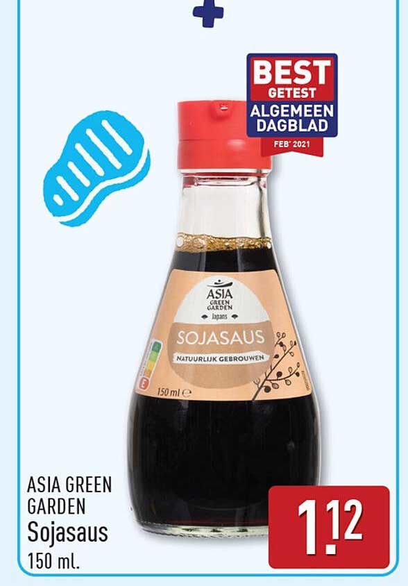 ASIA GREEN GARDEN Sojasaus 150 ml.