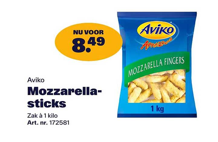 Aviko Mozzarella-sticks