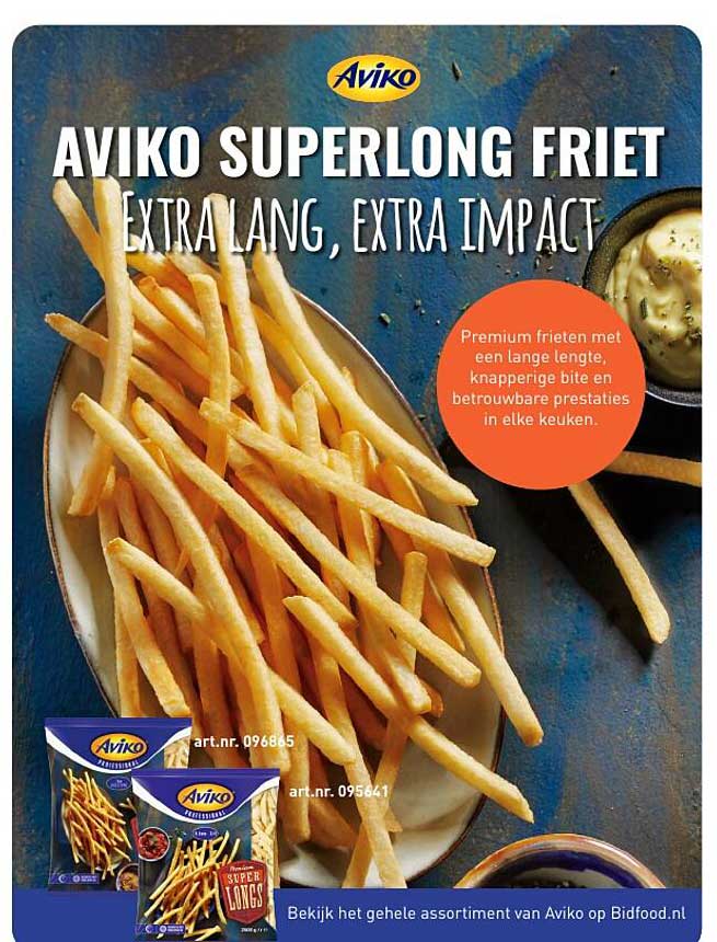 AVIKO SUPERLONG FRIET EXTRA LANG, EXTRA IMPACT