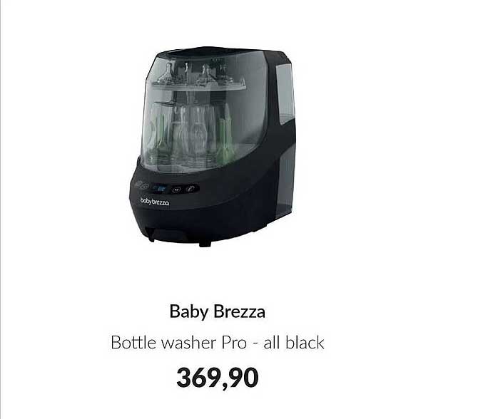 Baby Brezza Bottle washer Pro - all black