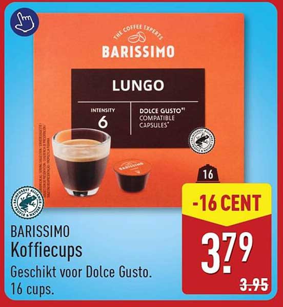 BARISSIMO Koffiecups