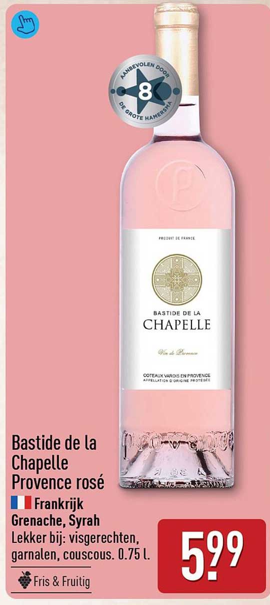 Bastide de la Chapelle Provence rosé