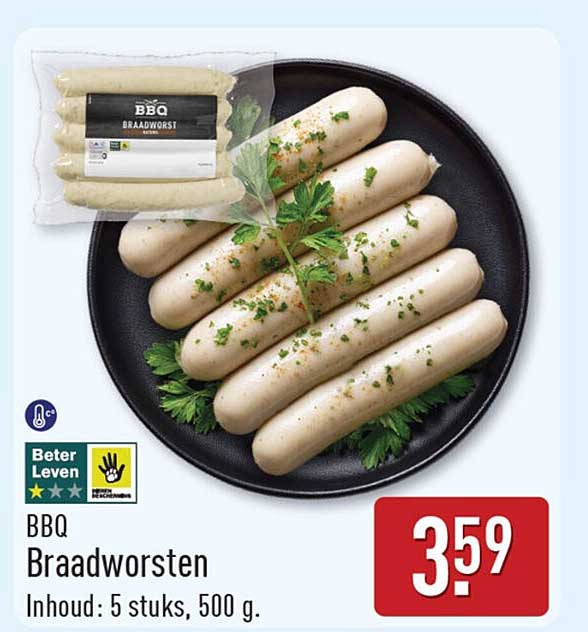 BBQ Braadworsten