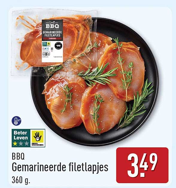 BBQ Gemarineerde filetlapjes