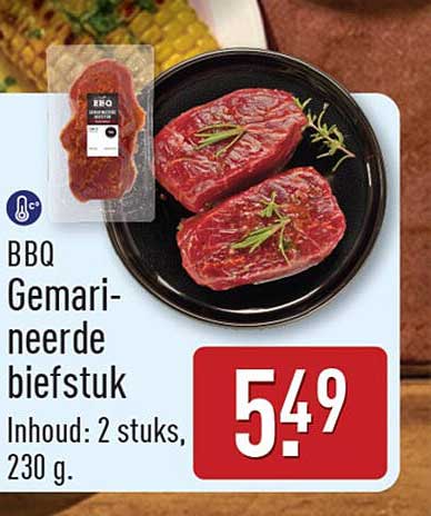 BBQ Gemarineerde hiefstuk