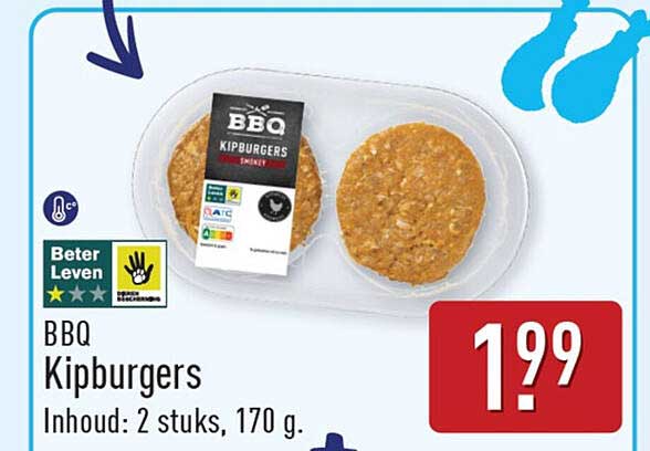 BBQ Kipburgers