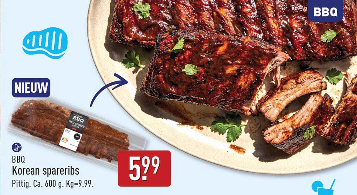 BBQ Korean spareribs