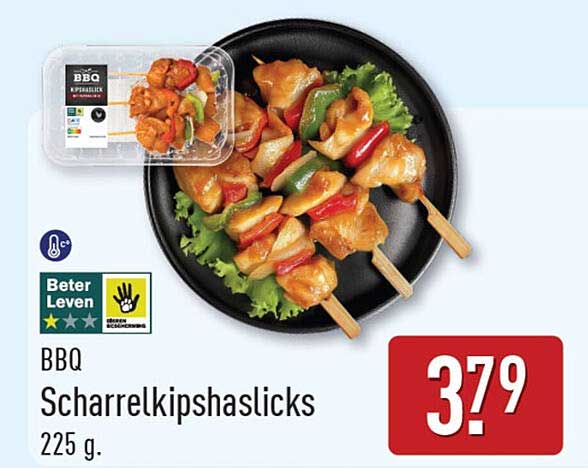 BBQ Scharrelkipsjaslicks 225 g.