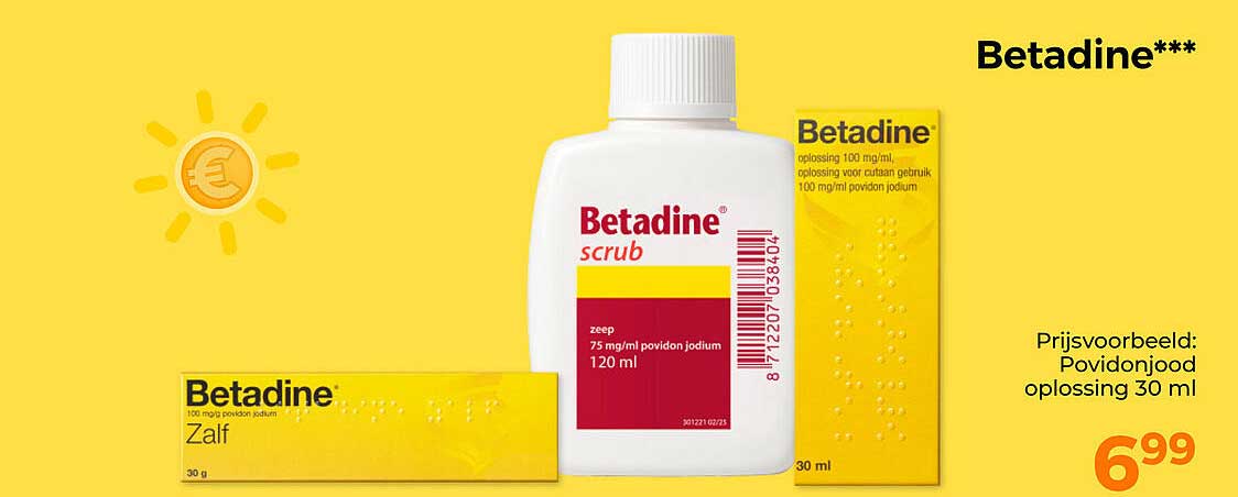 Betadine***