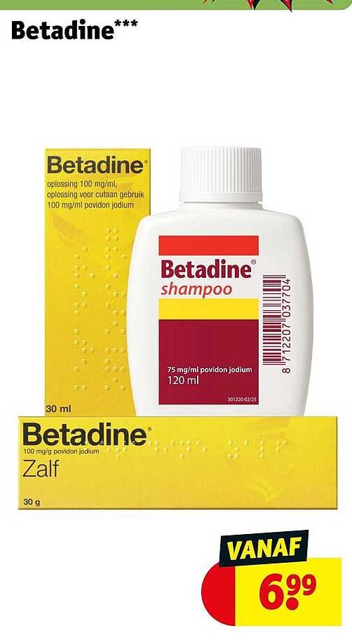 Betadine***