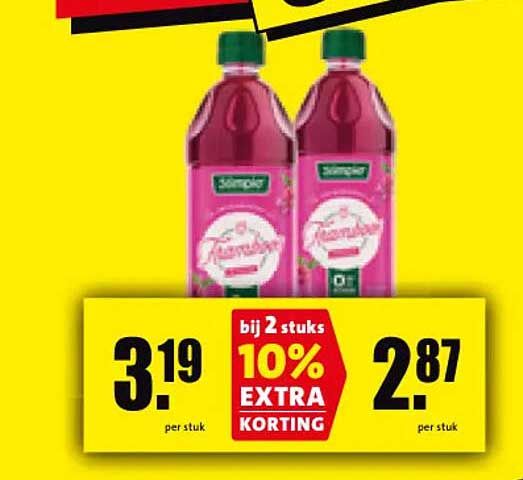 bij 2 stuks 10% EXTRA KORTING