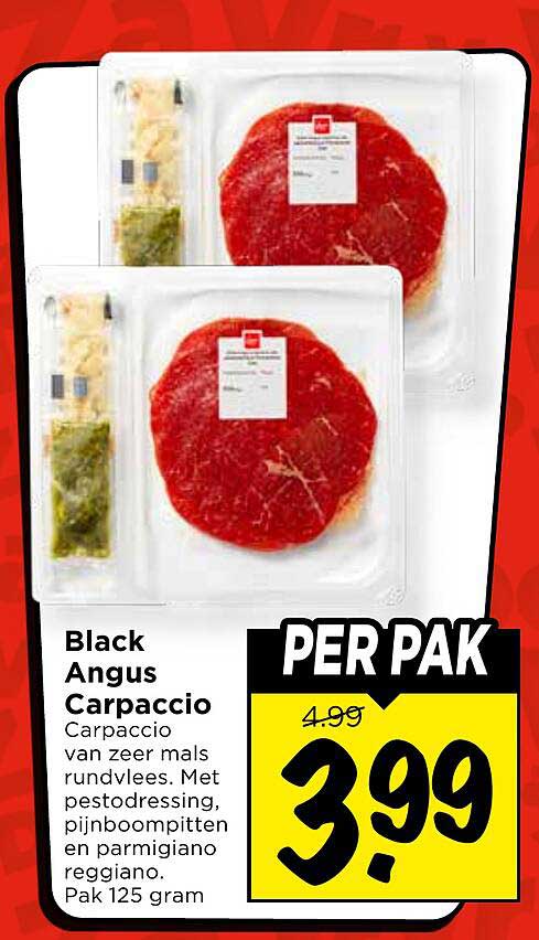 Black Angus Carpaccio