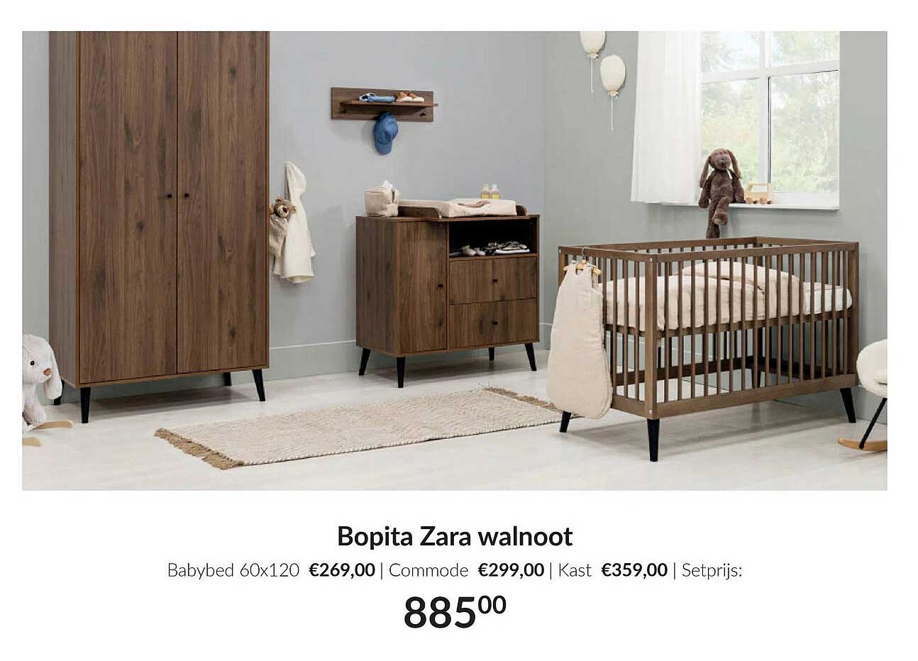 Bopita Zara walnoot