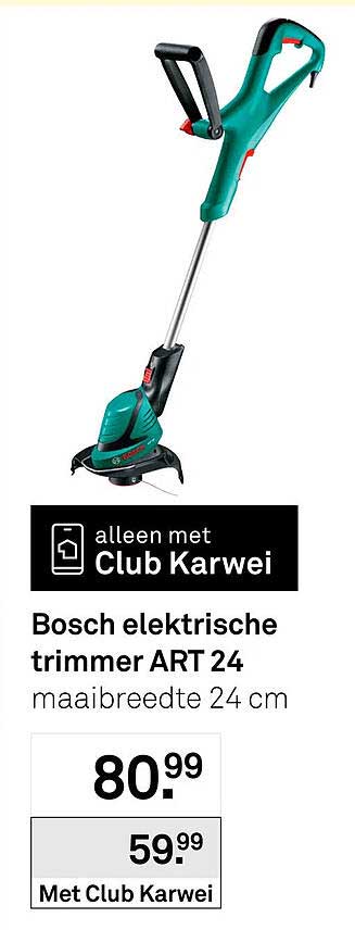 Bosch elektrische trimmer ART 24 maaibreedte 24 cm
