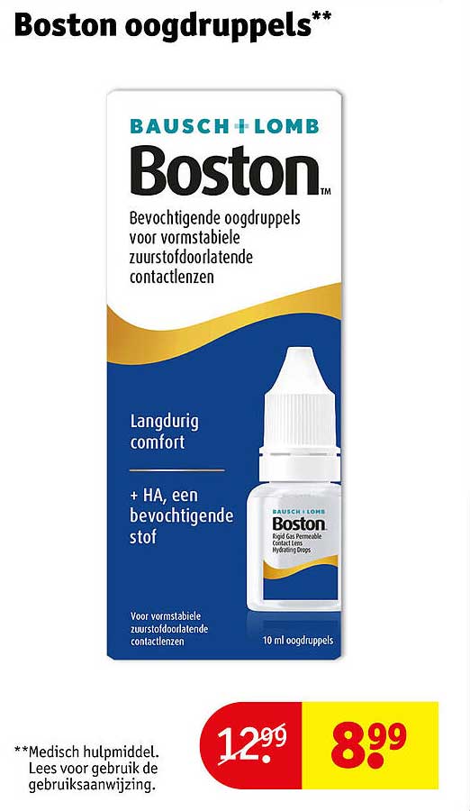Boston oogdruppels**