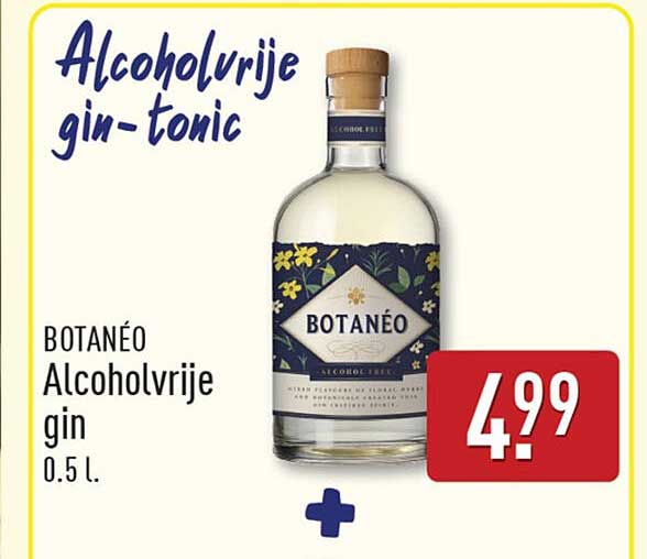 BOTANÉO Alcoholvrije gin 0.5 l.