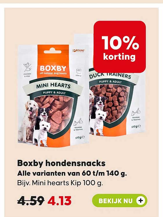 Boxby hondensnacks