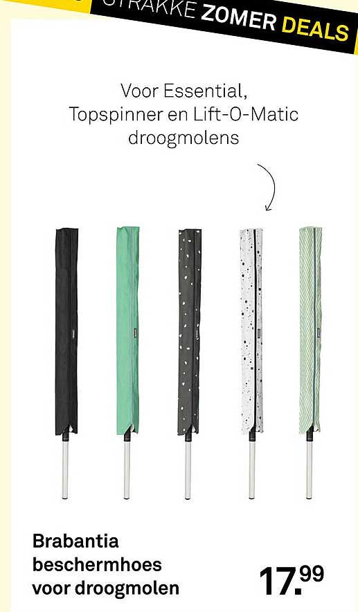 Brabantia beschermhoes voor droogmolen