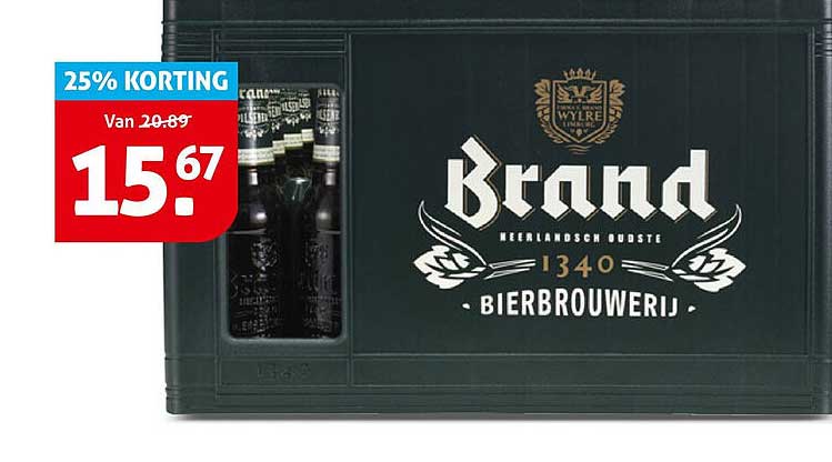 Brand Bierbrouwerij 25% KORTING