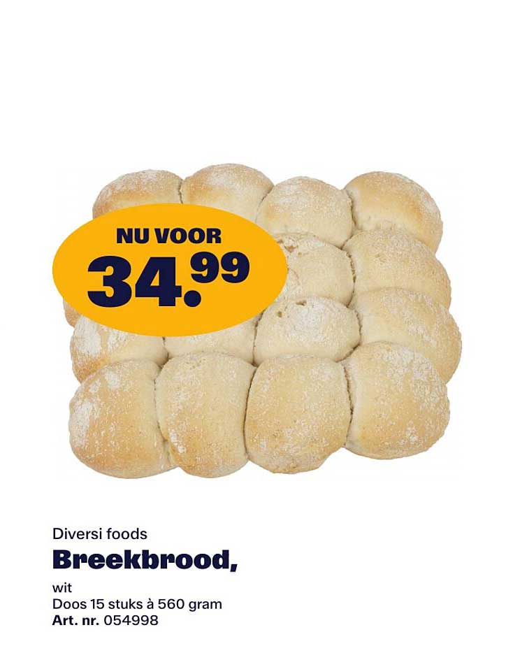 Breekbrood, wit