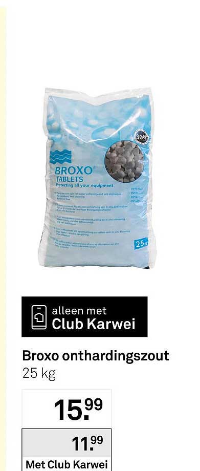 Broxo ontdooiingszout 25 kg