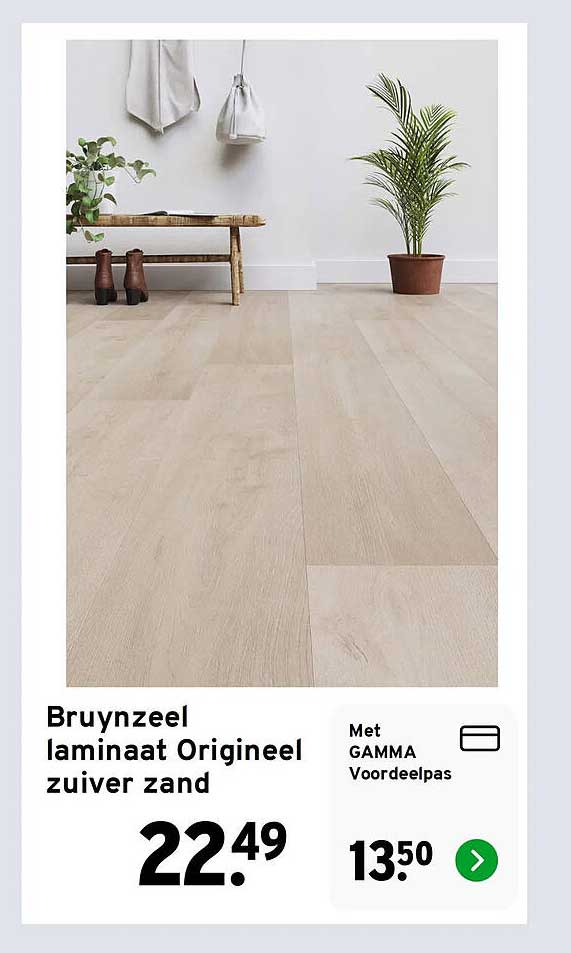 Bruynzeel laminaat Origineel zuiver zand
